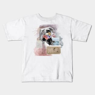 August Collage - Taylor Swift inspired Kids T-Shirt